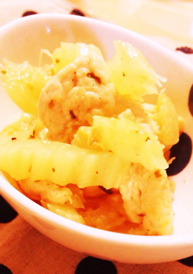 セロリと鶏ささみの炒めもの-レシピのメイン写真