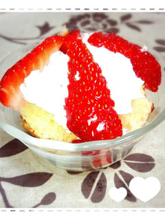簡単いちごケーキ-レシピのメイン写真