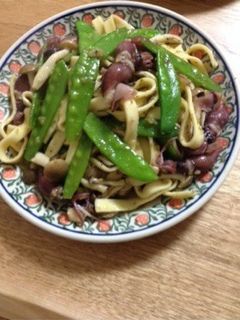蛍イカのジェノベーゼ風パスタ-レシピのメイン写真