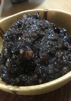 黒豆で粒あん-レシピのメイン写真