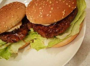 モス再現✿てりやきバーガー✿チキンにも♡-レシピのメイン写真