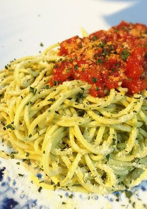 バジル入り生パスタ☆-レシピのメイン写真