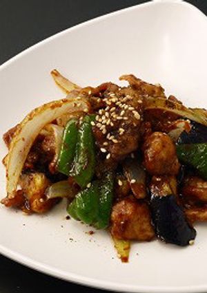 ピリッと黒七味がきいた豚野菜みそ-レシピのメイン写真