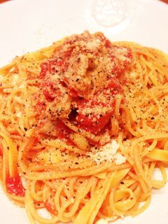 簡単トマト缶パスタ-レシピのメイン写真