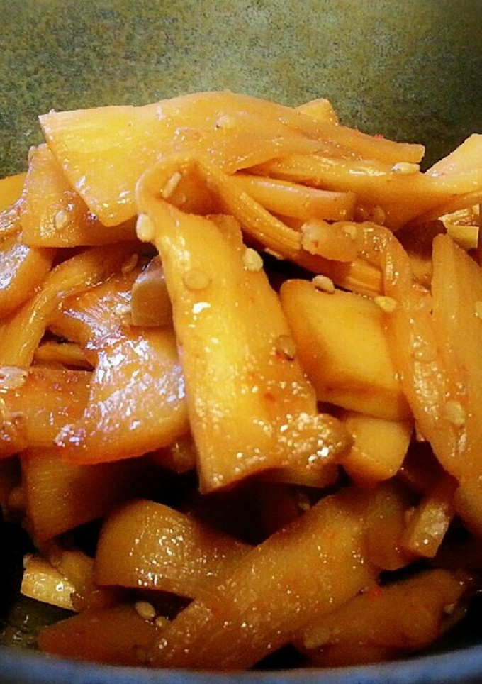 おつまみに♪簡単ﾒﾝﾏの炒め物(^O^)-レシピのメイン写真