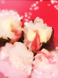 生ハム マヨネーズの細巻き 簡単 子供巻-レシピのメイン写真