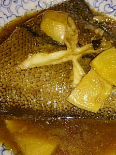 嫁風カレイの煮付け-レシピのメイン写真