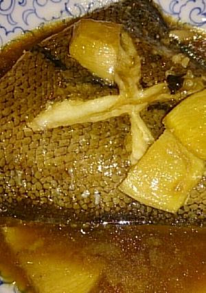 嫁風カレイの煮付け-レシピのメイン写真
