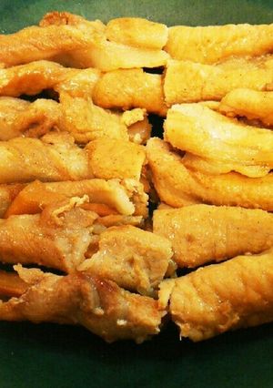 豚肉のメンマ巻き-レシピのメイン写真