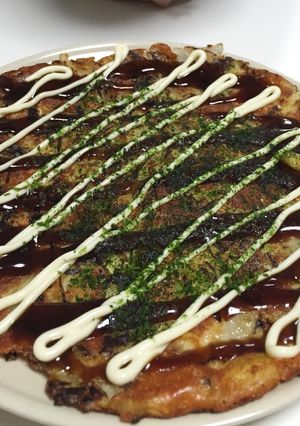 卵・小麦粉なしヘルシーお好み焼き-レシピのメイン写真