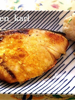 簡単鰤のカレー粉焼きソテームニエルお弁当-レシピのメイン写真