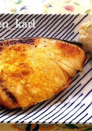 簡単鰤のカレー粉焼きソテームニエルお弁当-レシピのメイン写真