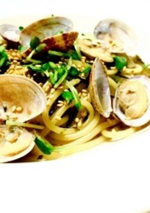 【15分】磯香る♡海苔とアサリのパスタ-レシピのメイン写真