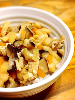 たけのこの混ぜご飯-レシピのメイン写真