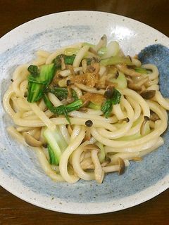 焼うどん梅肉和え-レシピのメイン写真