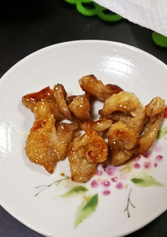 鶏皮の焼肉味-レシピのメイン写真