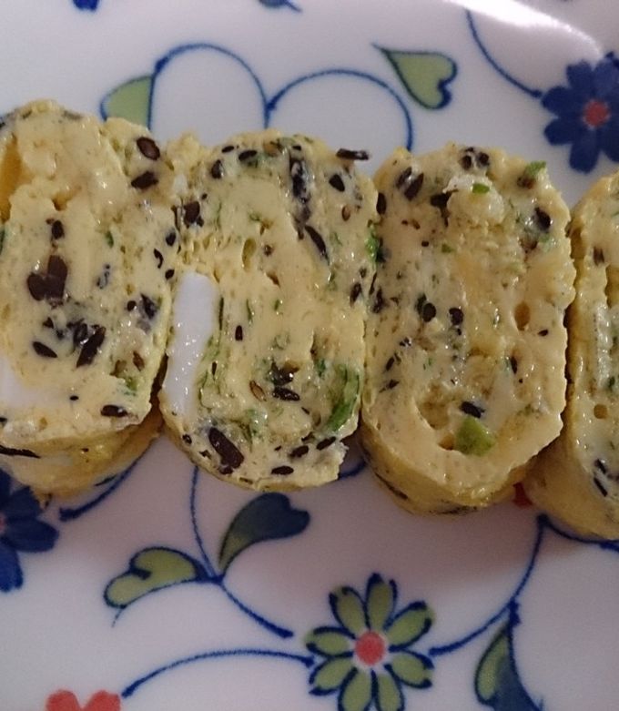 離乳食後期〜 ひじきと青海苔の卵焼き-レシピのメイン写真