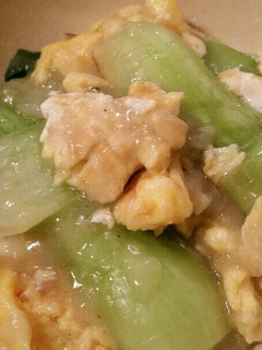 しゃきしゃきチンゲン菜と卵のあんかけ風-レシピのメイン写真
