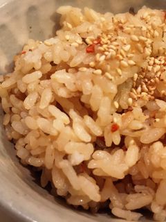 きんぴらリメイク!簡単炊き込みご飯☆-レシピのメイン写真