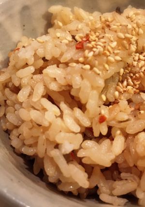 きんぴらリメイク！簡単炊き込みご飯☆-レシピのメイン写真