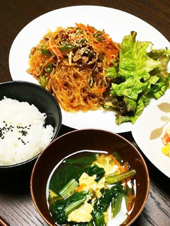 コストコのプルコギで☆チャプチェ!-レシピのメイン写真