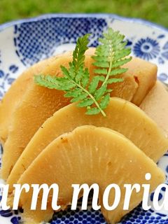 農園レシピ・たけのこの煮物-レシピのメイン写真