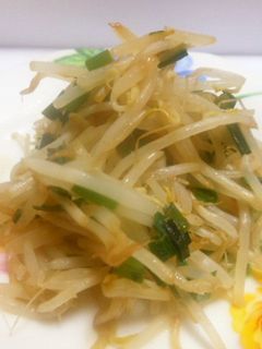 もやしとニラ しゃきしゃき炒め-レシピのメイン写真