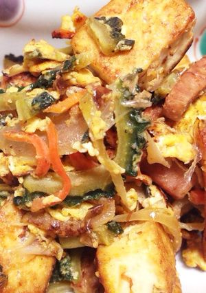 スパムでゴーヤチャンプルー-レシピのメイン写真
