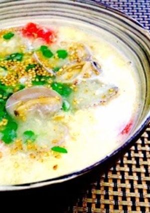 【15分】あさりとトマトの中華風卵うどん-レシピのメイン写真