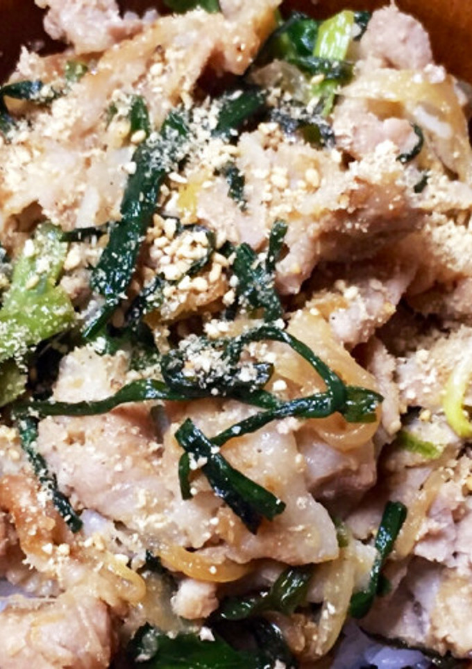 ♡豚とニラの和風プルコギ丼♡-レシピのメイン写真