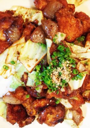 鶏胸肉で♬ご飯が進む！回鍋肉風♪-レシピのメイン写真
