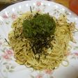 めかぶのネバネバペペロンチーノ