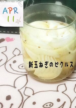 新玉ねぎのぴくるす-レシピのメイン写真