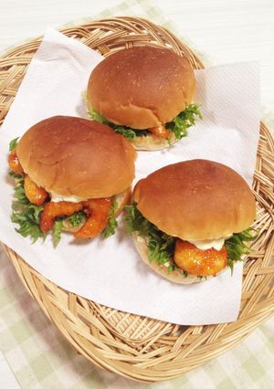 簡単☆エビチリバーガー-レシピのメイン写真