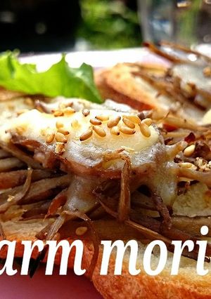 食物繊維いっぱい♪きんぴらオープンサンド-レシピのメイン写真
