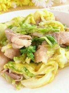 キャベツと豚肉の味噌バター炒め-レシピのメイン写真