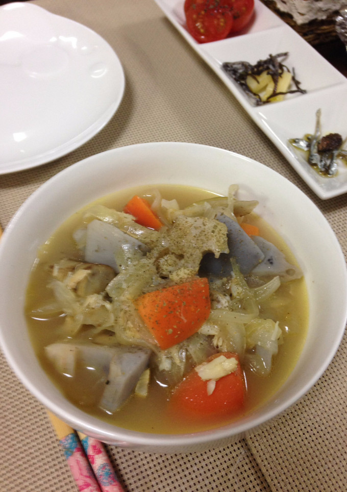 根菜と白身魚のポトフ-レシピのメイン写真