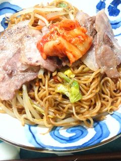 ボリューム満点*キムチ焼そば*-レシピのメイン写真
