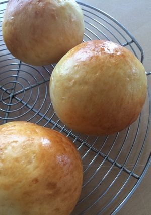 大きなミルクパン！-レシピのメイン写真