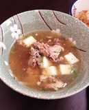 コストコ ロティサリーチキンの骨で参鶏湯