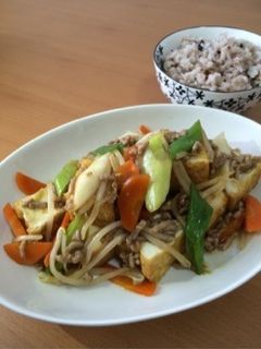 厚揚げのネギと挽肉のあんかけ-レシピのメイン写真