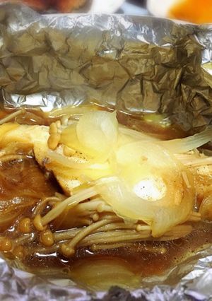 簡単♡タラのホイル焼きバターしょうゆ-レシピのメイン写真