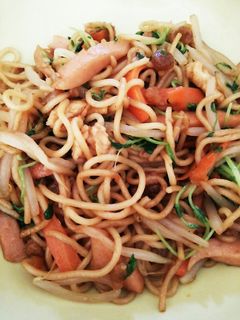 ☆魚肉ソーセージで焼きそば☆-レシピのメイン写真
