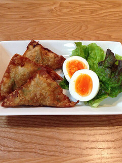 豆腐とレンコンの揚げワンタン-レシピのメイン写真