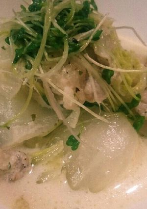 豚バラ白菜のクリーム煮♪スプラウトのせ-レシピのメイン写真