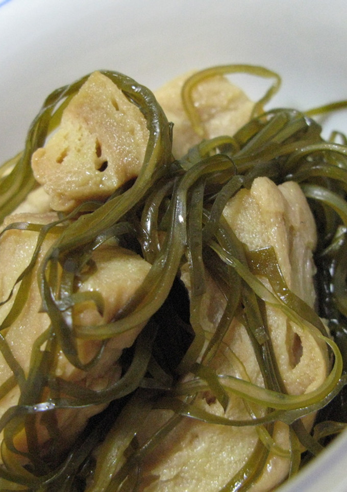 切り昆布とお麩の煮物-レシピのメイン写真