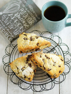 *スタバ風 ♡ チョコチップスコーン♪-レシピのメイン写真