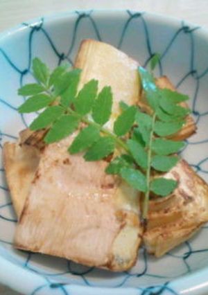 新筍(たけのこ)を焼いただけ-レシピのメイン写真