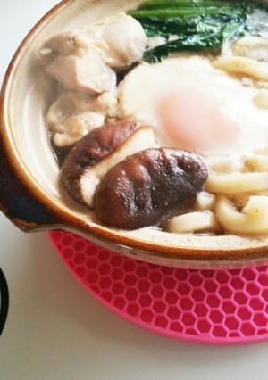 ダシうまっ★鶏★鍋焼うどん★-レシピのメイン写真