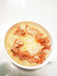キムチオリーブ油卵ご飯-レシピのメイン写真
